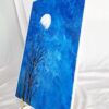 Midnight Serenity – Moonlit Tree Canvas Painting - Image 3