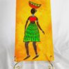 this is "Grace in Motion – Tribal Woman Portrait"