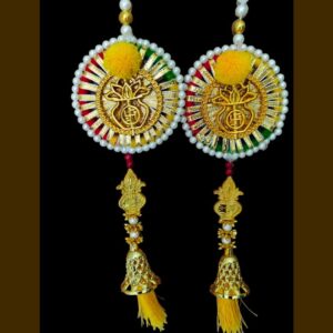 This product is likely a Chakri Shubh Labh Hanging Pair.
