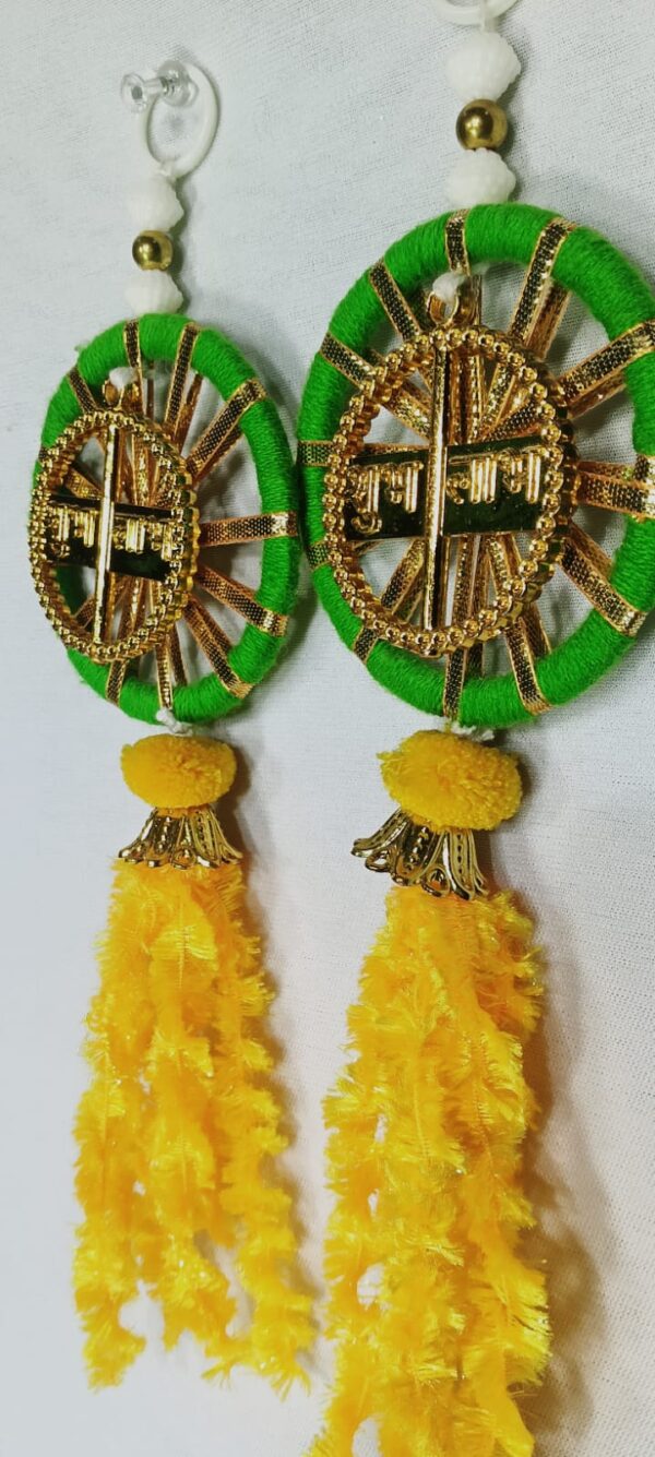 Traditional "Shubh Labh" Door Hanging Toran – Wall Décor Latkan - Image 2