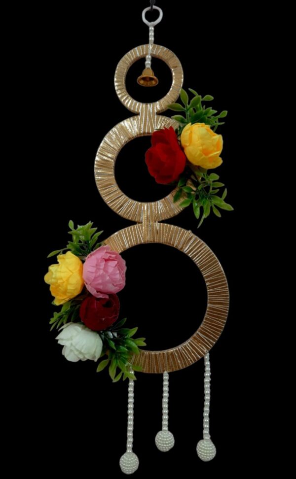 Floral Ring Wall Hanging Decoration