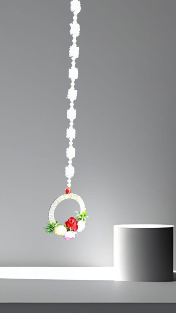 Floral Ring Hanging Decor - Image 3