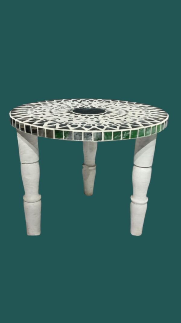 "Handcrafted MosaicTable"