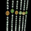 Mehendi-Haldi Ceremony Artificial Floral Bell Hangings (Set of6) - Image 3