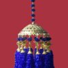 Green Floral Dome Latkan Hanging - Image 4