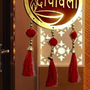 Om Baageshwaray Namah Metal Wall Hanging