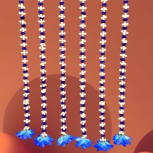 Artificial  Lotus Floral Curtain Hangings