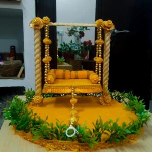 yellow Golden Royal Kanha Jhoola
