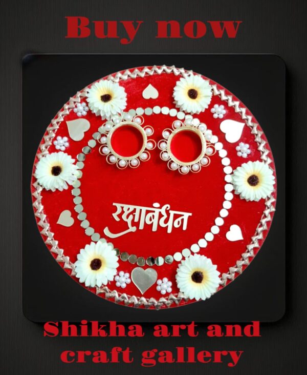 Designer Raksha Bandhan Thali,