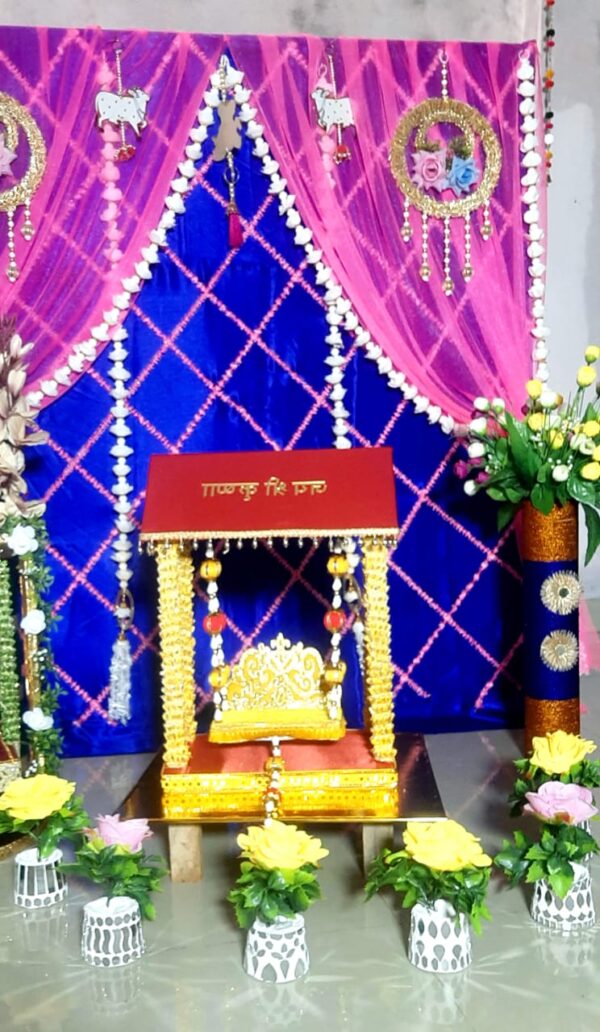 Shri Krishna Golden  Jhula,