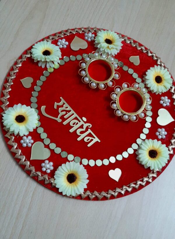 Designer Raksha Bandhan Thali, - Image 2