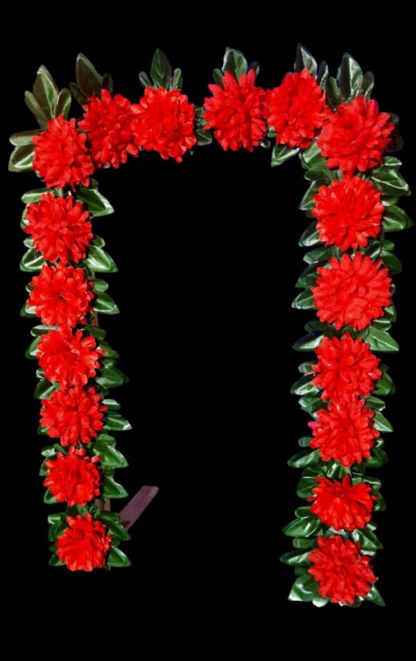 "Kanha Jhoola Choki" background for a pooja ghar: - Image 9