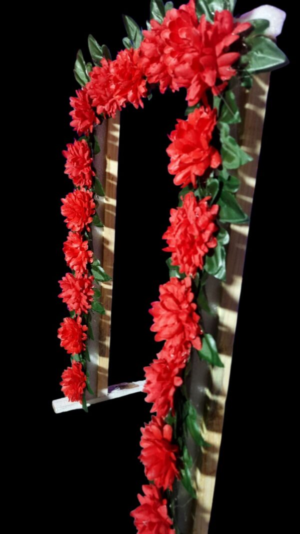 "Kanha Jhoola Choki" background for a pooja ghar: - Image 3