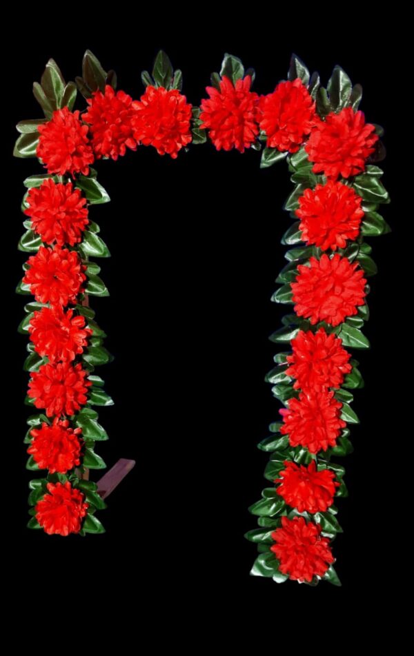 "Kanha Jhoola Choki" background for a pooja ghar: - Image 4