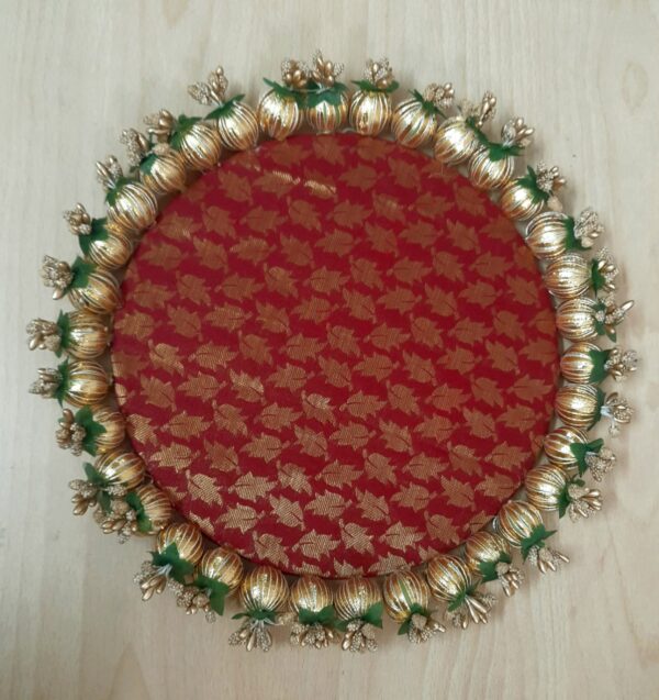 Shagun Thali ( Elegant Raksha Bandhan Decorative Thali) - Image 9