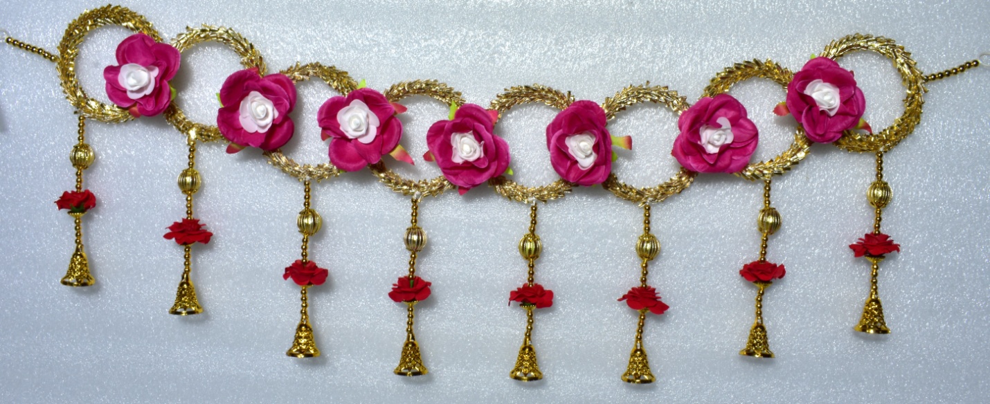 Toran for Main Door Latest Home Decoration Entrance Hanging Handmade Bandarwal Gift Item