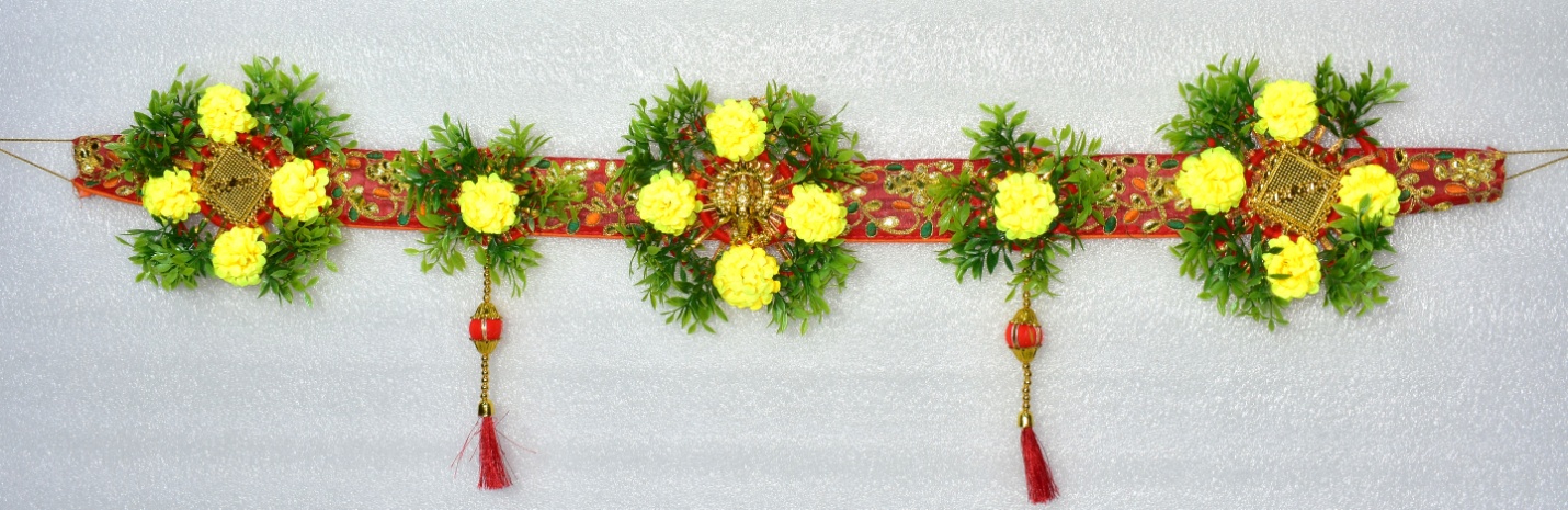 Toran for Main Door Latest Home Decoration Entrance Hanging Handmade Bandarwal Gift Item