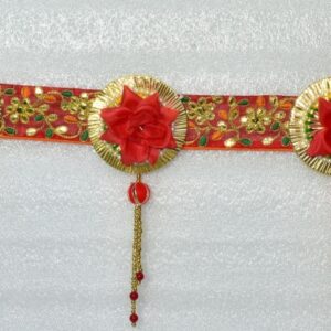 Handmade Toran for Main Door | Red Entrance Decorative Door Hanging | Traditional Bandharwal | Festivals, Housewarming, Wedding Decoration | Toran for Main Door,