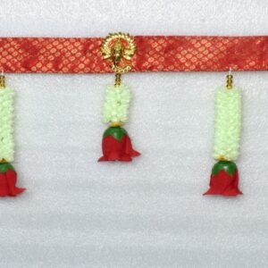Gajra Torans for Entrance Door, Door Hangings for Home Decoration, Lotus Toran | Thoranam for Entrance Door, Toran for Home Decoration,