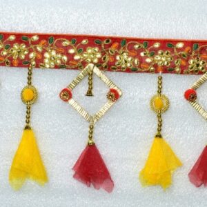 Torans for Entrance Door, Door Hangings for Home Decoration, Lotus Toran | Thoranam for Entrance Door, Toran for Home Decoration,