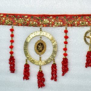 Torans for Entrance Door, Door Hangings for Home Decoration, Lotus Toran | Thoranam for Entrance Door, Toran for Home Decoration,
