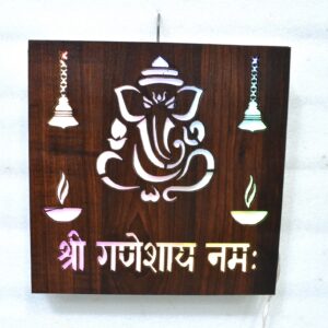 Divine Lighting Ganesh Ji for Home & Temple Decoration