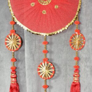 Decorate Your Home with Handmade Rounded Wall Hangings - pair 2