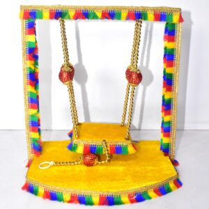 Elegant Laddu Gopal Jhula – Add Divine Charm to Your Home Temple