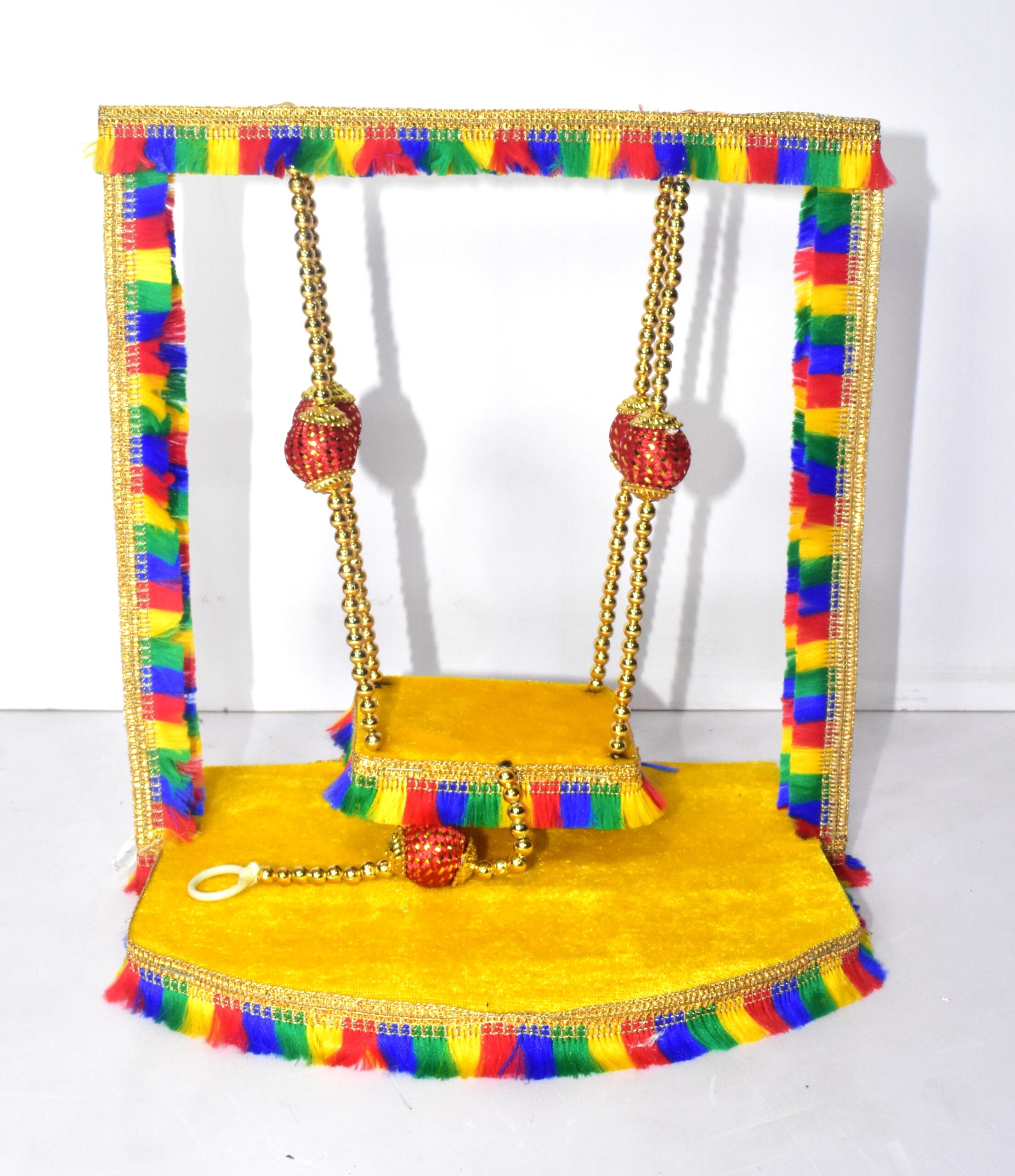 Elegant Laddu Gopal Jhula – Add Divine Charm to Your Home Temple