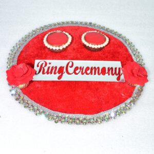 Elegant Ring Ceremony Platter – Make Your Special Moment Unforgettable!