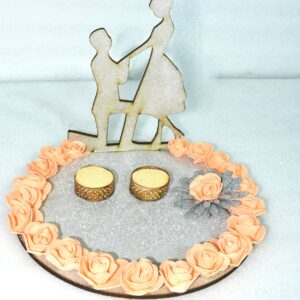 Elegant Couple Ring Platter – A Perfect Blend of Love & Luxury