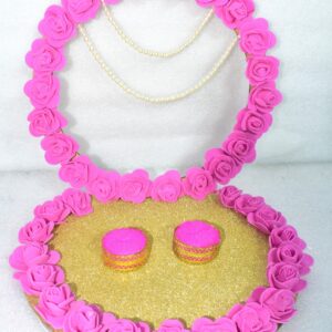 Premium Pink Ring Ceremony Stand – Add Elegance to Your Special Day